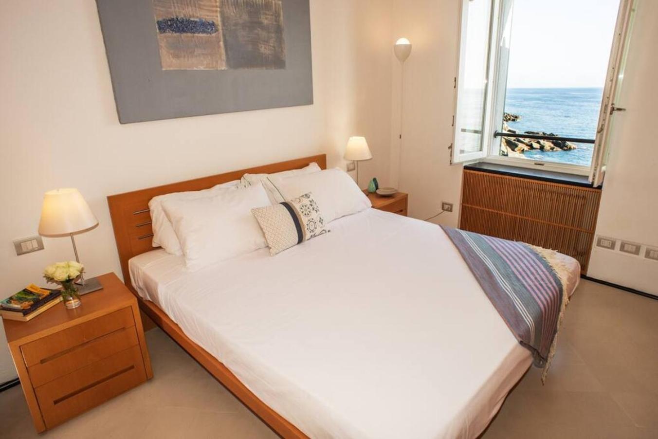 Carattino 12 Idyllic Seafront Retreat Διαμέρισμα Βερνάτσα Εξωτερικό φωτογραφία